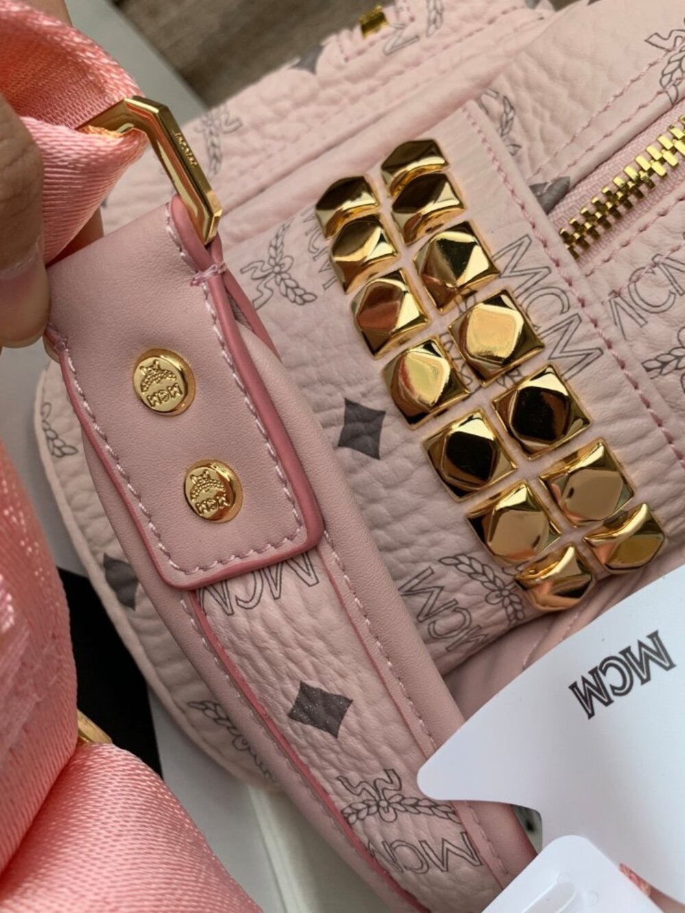 MCM Backpack Pink - Picture 6 of 8